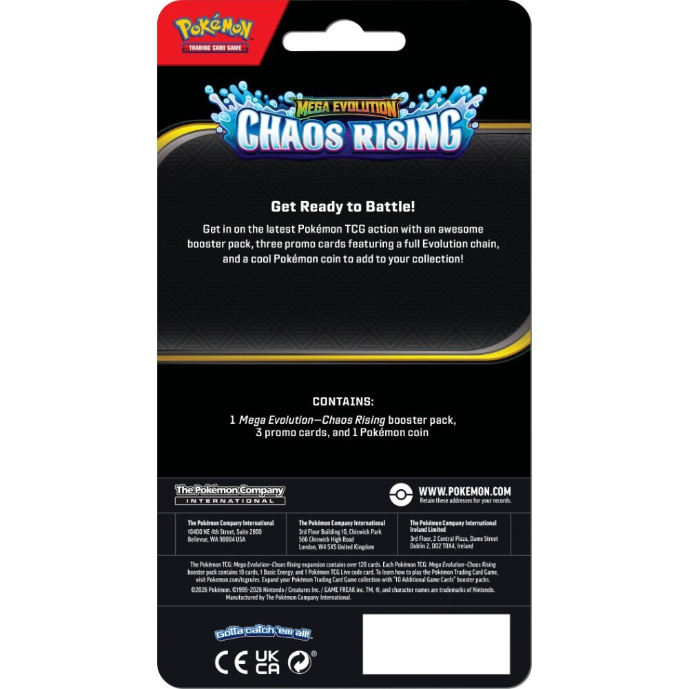 Pokémon: Mega Evolution—Chaos Rising: Premium Blister