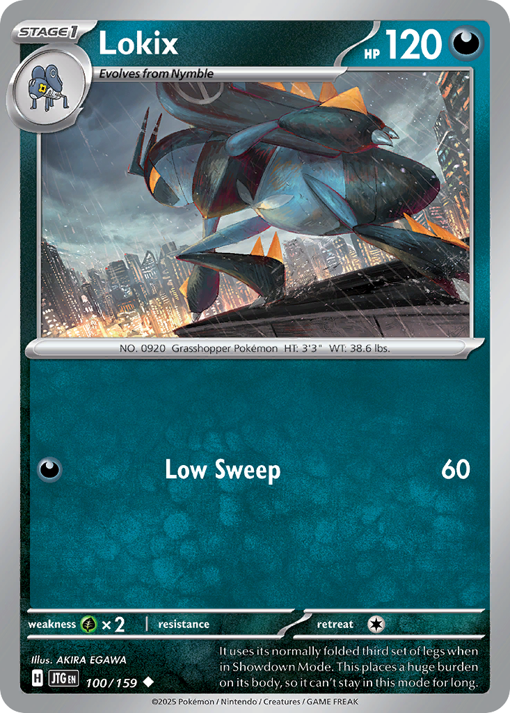Lokix - 100/159 - Normal - NM - Uncommon - Journey Together