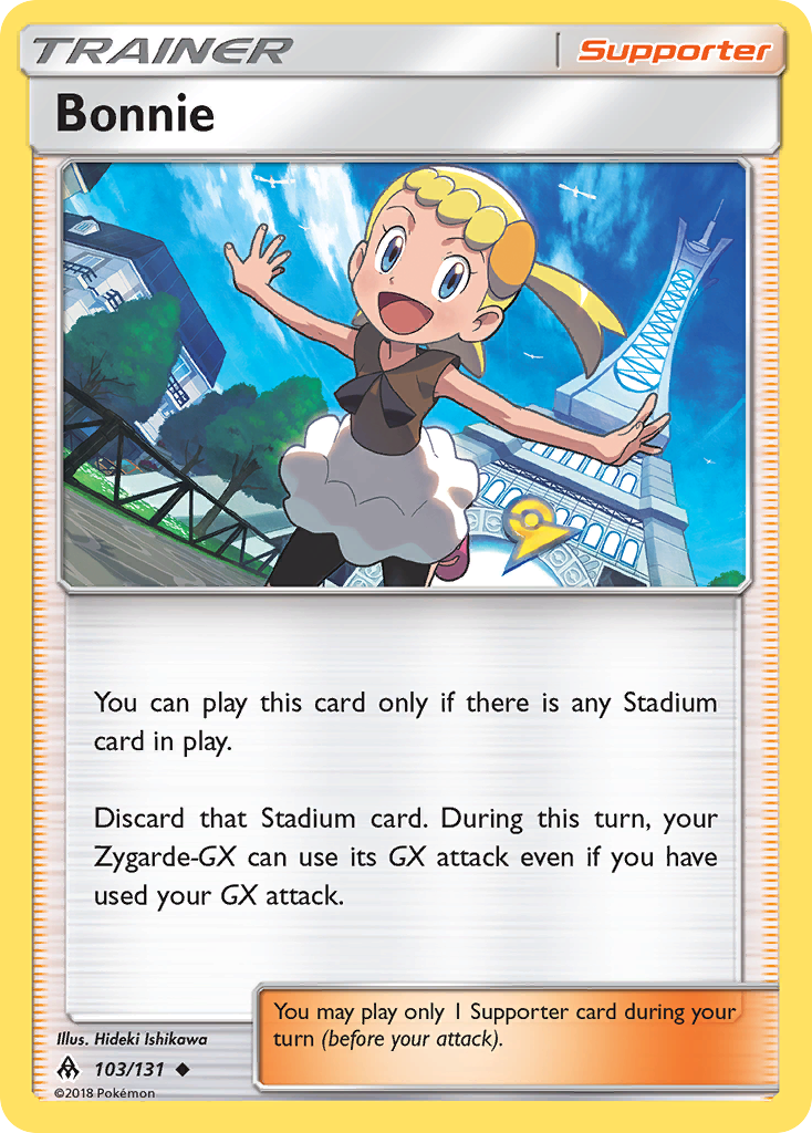 Bonnie - 103/131 - Normal - NM - Uncommon - Forbidden Light