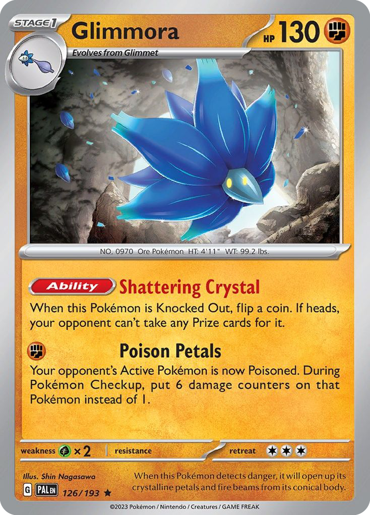Glimmora - 126/193 - Holofoil - NM - Rare - Paldea Evolved