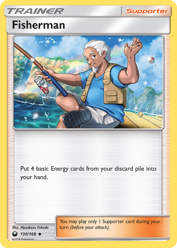 Fisherman - 130/168 - Normal - NM - Uncommon - Celestial Storm