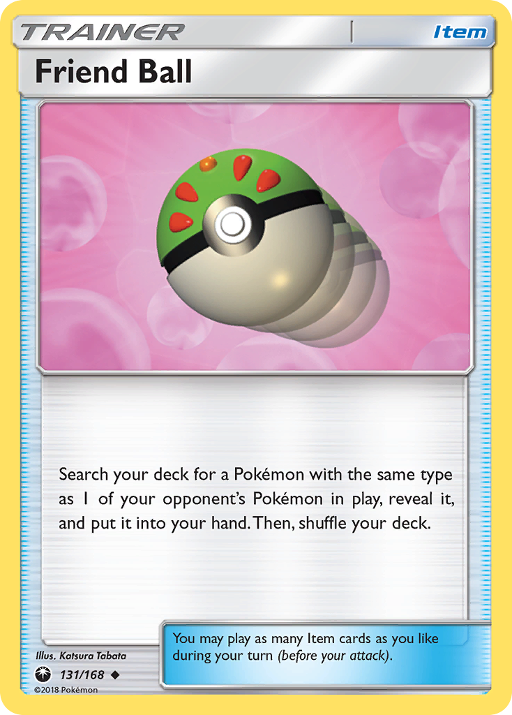 Friend Ball - 131/168 - Normal - NM - Uncommon - Celestial Storm