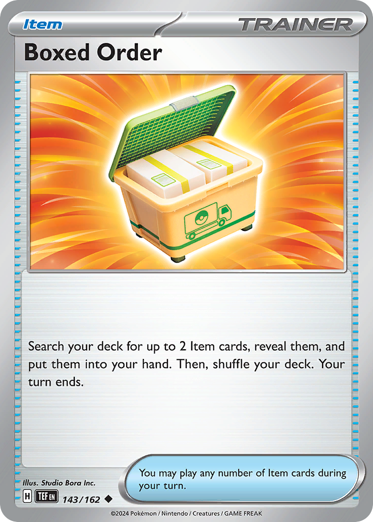 Boxed Order - 143/162 - Normal - NM - Uncommon - Temporal Forces