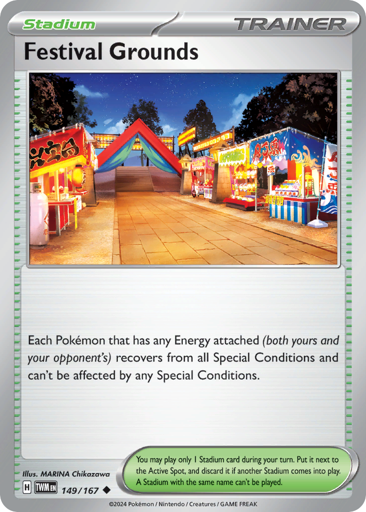 Festival Grounds - 149/167 - Normal - NM - Uncommon - Twilight Masquerade