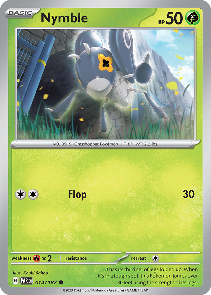Nymble - 14/182 - Normal - NM - Common - Paradox Rift