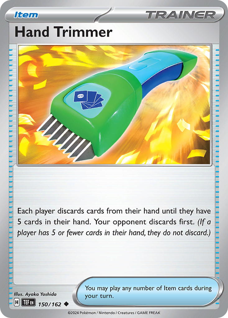 Hand Trimmer - 150/162 - Normal - NM - Uncommon - Temporal Forces