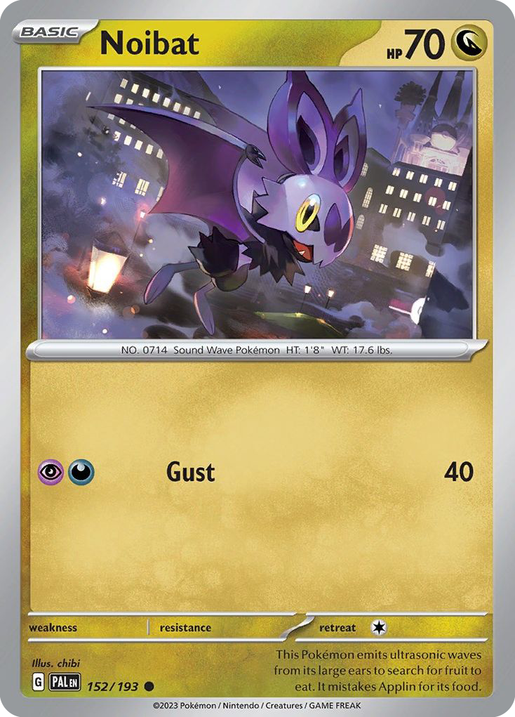 Noibat - 152/193 - Normal - NM - Common - Paldea Evolved