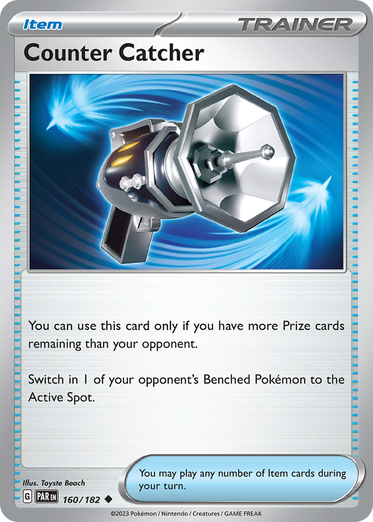 Counter Catcher - 160/182 - Normal - NM - Uncommon - Paradox Rift