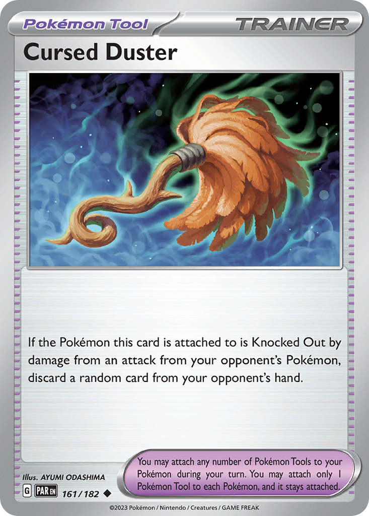 Cursed Duster - 161/182 - Reverse Holofoil - NM - Uncommon - Paradox Rift