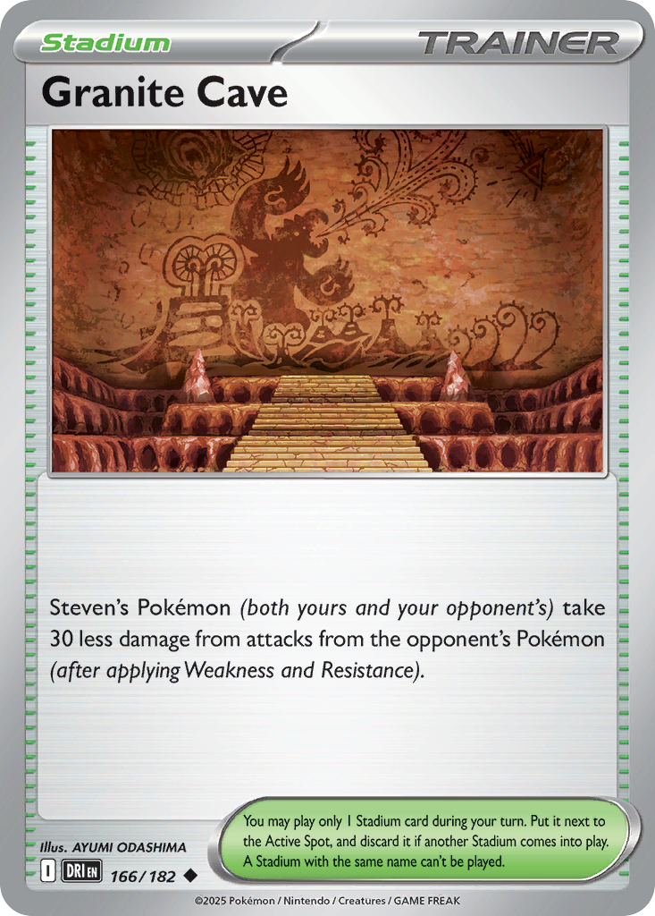 Granite Cave - 166/182 - Normal - NM - Uncommon - Destined Rivals