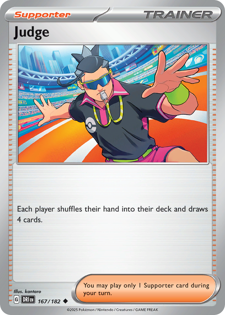 Judge - 167/182 - Normal - NM - Uncommon - Destined Rivals