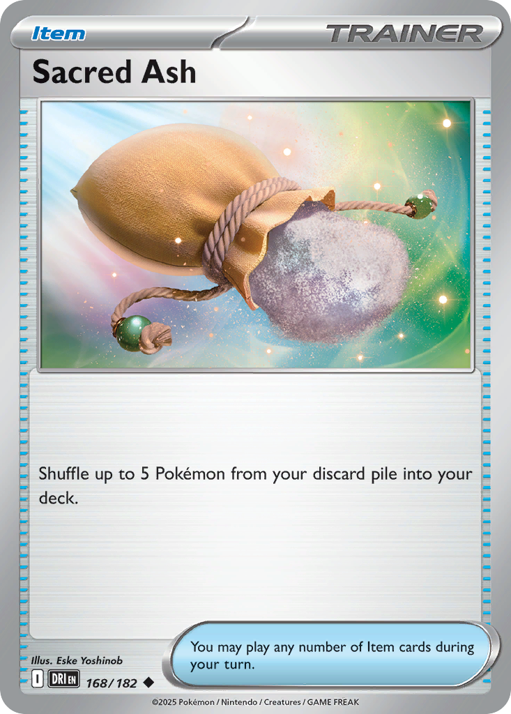 Sacred Ash - 168/182 - Reverse Holofoil - NM - Uncommon - Destined Rivals