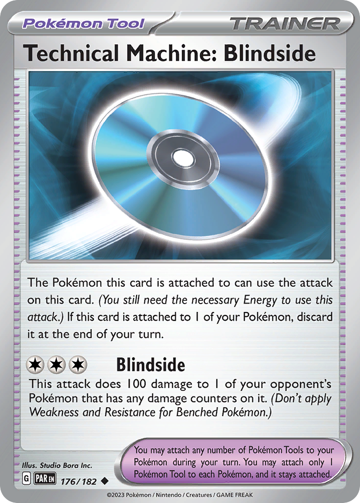 Technical Machine: Blindside - 176/182 - Reverse Holofoil - NM - Uncommon - Paradox Rift