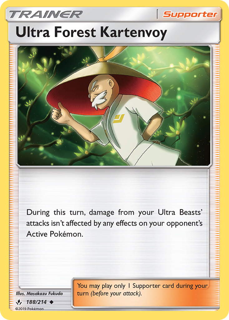 Ultra Forest Kartenvoy - 188/214 - Normal - NM - Uncommon - Unbroken Bonds