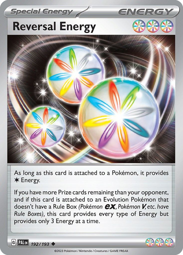 Reversal Energy - 192/193 - Normal - NM - Uncommon - Paldea Evolved