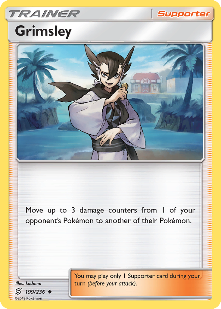 Grimsley - 199/236 - Normal - NM - Uncommon - Unified Minds