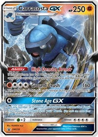 Carracosta GX SM239 - SM239 - Holofoil - NM - Promo - Sun & Moon Promo