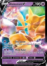 Alakazam V SWSH083 - SWSH083 - Holofoil - NM - Promo - Sword & Shield Promo