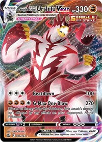 Single Strike Urshifu VMAX - 86/183 - Holofoil - NM - Ultra Rare - SWSH05: Battle Styles