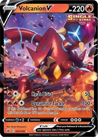 Volcanion V - 25/198 - Holofoil - NM - Ultra Rare - Chilling Reign