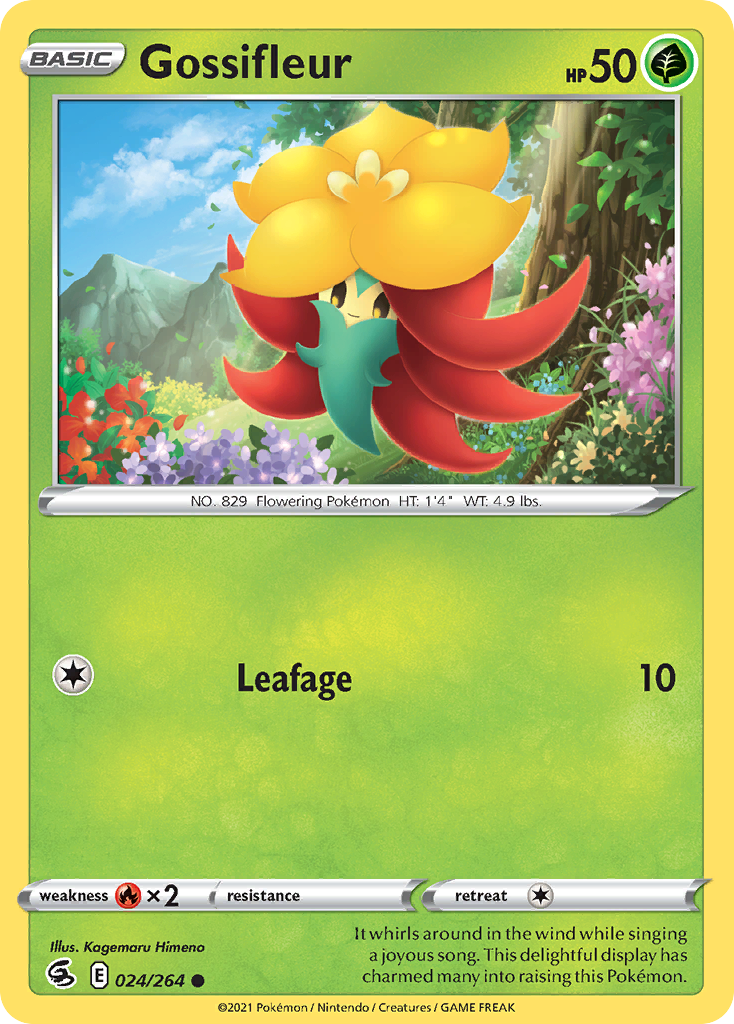 Gossifleur - 24/264 - Normal - NM - Common - Fusion Strike