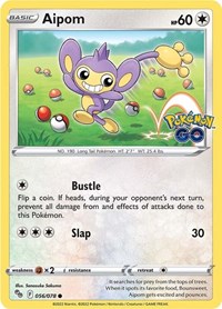 Aipom - 56/78 - Normal - NM - Common - Pokémon GO