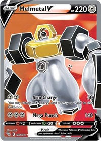 Melmetal V Full Art - 75/78 - Holofoil - NM - Ultra Rare - Pokemon GO