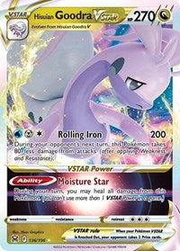 Hisuian Goodra VSTAR - 136/247 - Holofoil - NM - Ultra Rare - SWSH11: Lost Origin