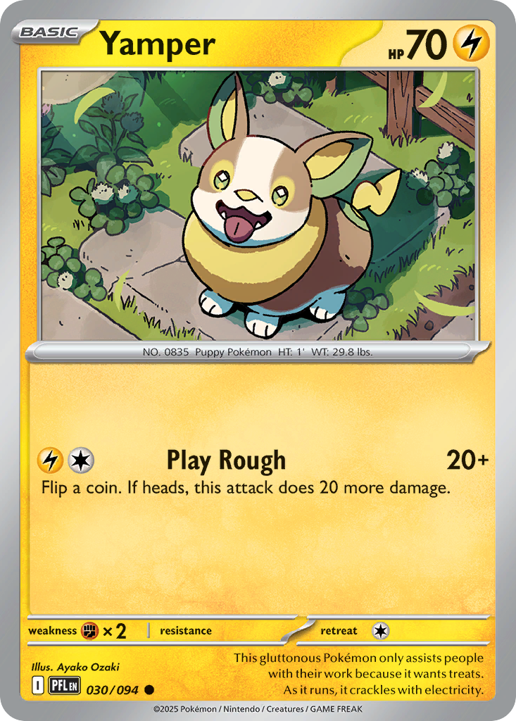 Yamper - 30/94 - Normal - NM - Common - Phantasmal Flames