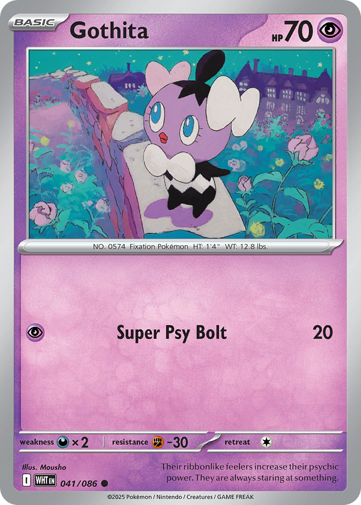 Gothita - 41/86 - Normal - NM - Common - White Flare