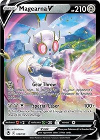 Magearna V - 128/195 - Holofoil - NM - Ultra Rare - Silver Tempest