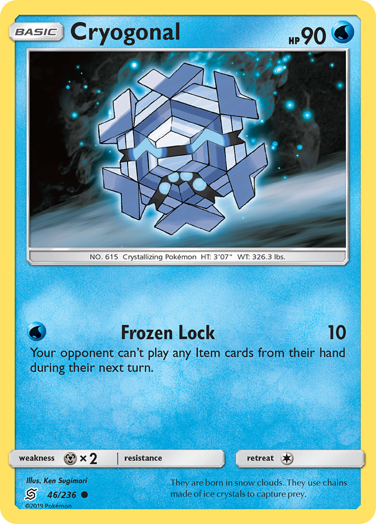 Cryogonal - 46/236 - Normal - NM - Common - Unified Minds