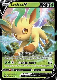 Leafeon V - 13/159 - Normal - NM - Ultra Rare - Crown Zenith
