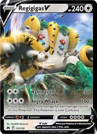 Regigigas V - 113/159 - Normal - NM - Ultra Rare - Crown Zenith