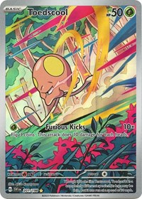 Toedscool - 201/198 - Holofoil - NM - Illustration Rare - Scarlet & Violet Base Set