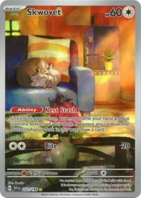 Skwovet - 222/198 - Holofoil - NM - Illustration Rare - Scarlet & Violet Base Set