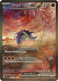Great Tusk ex - 246/198 - Holofoil - NM - Special Illustration Rare - Scarlet & Violet Base Set
