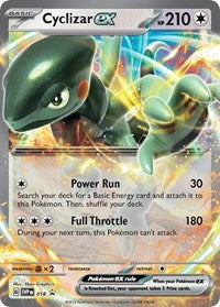 Cyclizar ex - 18 - Holofoil - NM - Promo - Scarlet & Violet Promo