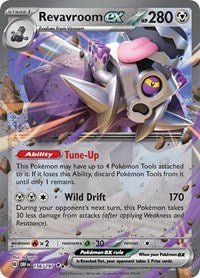 Revavroom ex - 156/230 - Holofoil - NM - Double Rare - SV03: Obsidian Flames