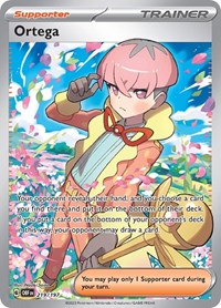 Ortega - 219/197 - Holofoil - NM - Ultra Rare - Obsidian Flames