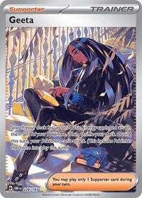 Geeta - 226/197 - Holofoil - NM - Special Illustration Rare - Obsidian Flames