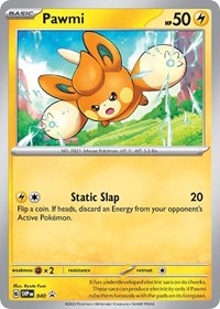 Pawmi - 40 - Holofoil - NM - Promo - Scarlet & Violet Promo