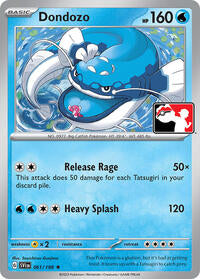 Dondozo - 61/198 - Holofoil - NM - Rare - Prize Pack Series Three