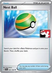 Nest Ball - 181/198 - Holofoil - NM - Uncommon - Prize Pack Series Three
