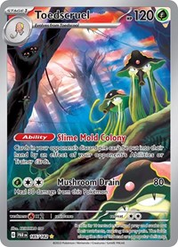 Toedscruel - 185/182 - Holofoil - NM - Illustration Rare - Paradox Rift