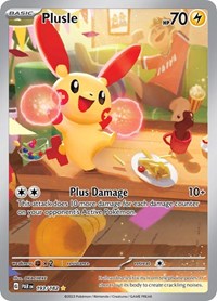 Plusle - 193/182 - Holofoil - NM - Illustration Rare - Paradox Rift