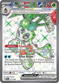 Froslass ex - 217/182 - Holofoil - NM - Ultra Rare - Paradox Rift