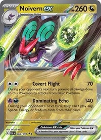 Noivern ex - 69/91 - Holofoil - NM - Double Rare - Paldean Fates