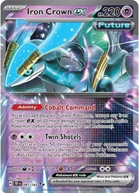 Iron Crown ex - 081/162 - Holofoil - NM - Double Rare - SV05: Temporal Forces