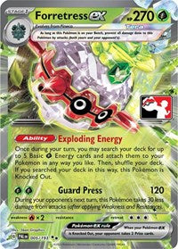 Forretress ex - 5/193 - Normal - NM - Double Rare - Prize Pack Series One